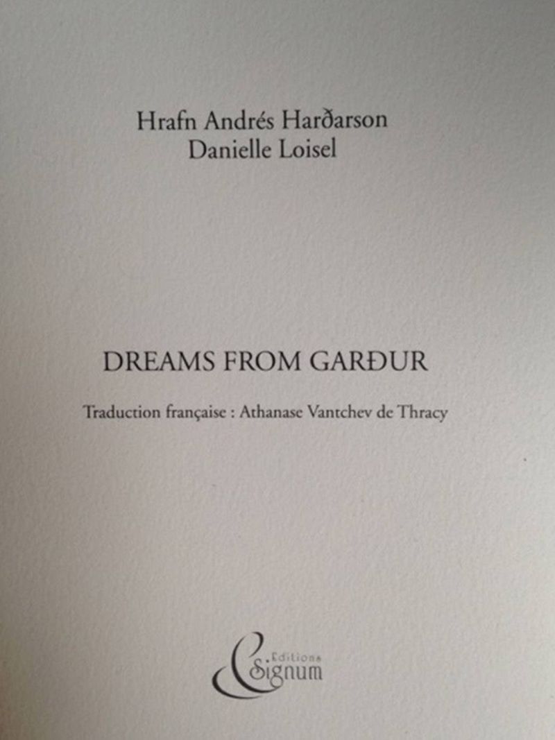 Danielle Loisel - Hrafn Andrés Hardarson -  Dream for Gardur